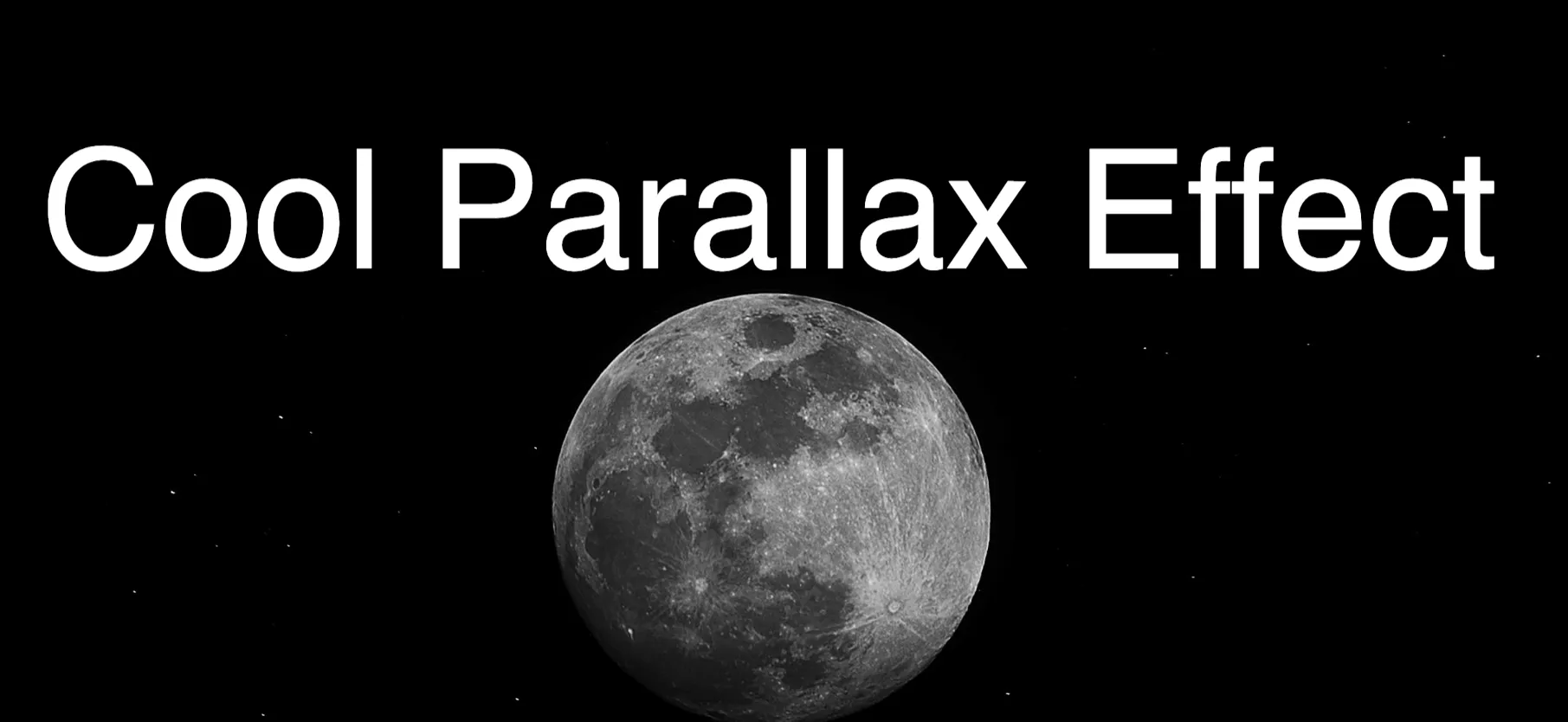 Cool Parallax Effect